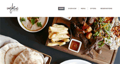 Desktop Screenshot of mejhanarestaurant.com